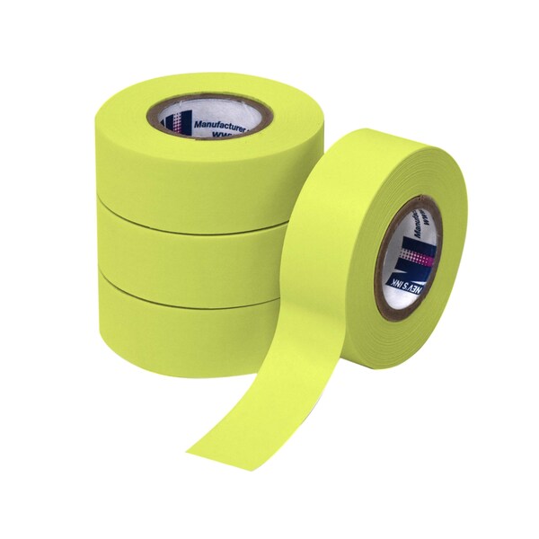 3/4" wide x 500" Chartreuse Labeling Tape